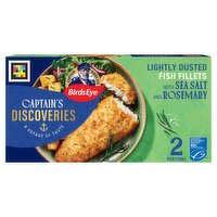 Birds Eye Lightly Dusted Fish Fillets with Sea Salt and Rosemary 280g