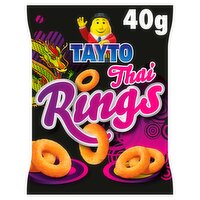 Tayto Thai Rings Oriental Spice Flavour 40g