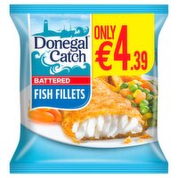 Donegal Catch Battered Fish Fillets 380g