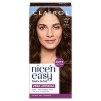 Clairol Nice'n Easy Tone + Gloss Semi Permanent Hair Dye - 500/765 Medium Brown
