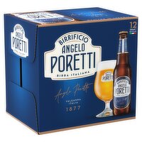 Birrificio Angelo Poretti Premium Lager Beer 12 x 330ml Bottle