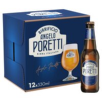 Birrificio Angelo Poretti Premium Lager Beer Bottles 12 x 330ml