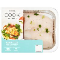 Dunnes Stores Cook at Home Asian Style Hake Fillets with Spring Onion 245g