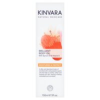 Kinvara Brilliant Body Oil with Apricot Oil & Vitamin E 150ml