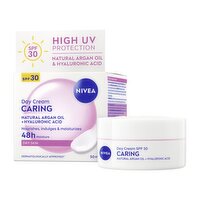 NIVEA Caring Day Face Cream with SPF30 50ml