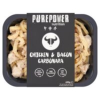PUREPOWER Nutrition Chicken & Bacon Carbonara 400g