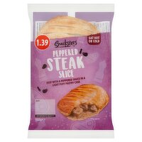 Snacksters Peppered Steak Slice 150g