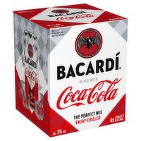 Bacardi Coca-Cola 4 x 250ml