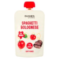 Dunnes Stores Spaghetti Bolognese Soft Purée 7+ Months 130g
