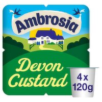 Ambrosia Devon Custard 4 x 120g (480g)