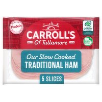 Carroll's of Tullamore Slow Cooked Traditional Ham Slices 80g