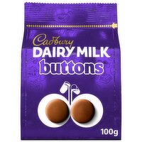 Cadbury Dairy Milk Giant Buttons Chocolate Sharing Bag 100 g