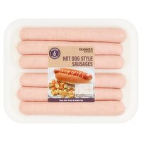 Dunnes Stores 6 Irish Pork Hot Dog Style Sausages 420g