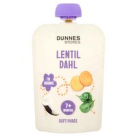 Dunnes Stores Lentil Dahl Soft Purée 7+ Months 130g