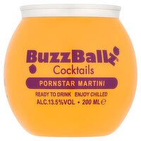 BuzzBallz Pornstar Martini Cocktails 200ml