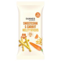 Dunnes Stores Sweetcorn & Carrot Melty Sticks 7+ Months 16g