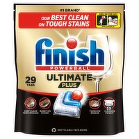 Finish Ultimate Plus All In One Dishwasher Tablets Regular - 29 Tabs
