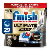 Finish Ultimate Plus All In One Dishwasher Tablets Lemon - 29 Tabs