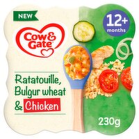 Cow & Gate Ratatouille, Bulgur Wheat & Chicken from 12 Months 230g