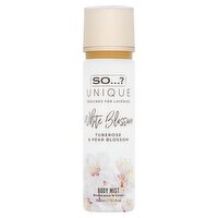 So...? Unique White Blossom Tuberose & Pear Blossom Body Mist 150ml