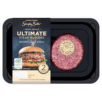 Dunnes Stores Simply Better 2 Irish Angus Ultimate Steak Burgers 340g