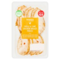 Dunnes Stores Chilli & Lime Chicken Breast Pieces 120g