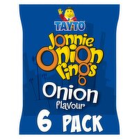 Tayto Jonnie Onion Flavour Onion Rings 6 x 28g