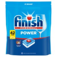 Finish Power All In One Lemon Dishwasher Tablets - 42 Tabs