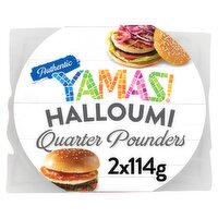 Yamas Halloumi Quarter Pounders 2 x 114g