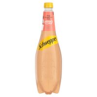 Schweppes Pink Grapefruit Soda 1L