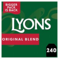 Lyons Original Blend 240 Biodegradable Tea Bags 696g