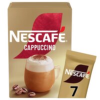 Nescafe Cappuccino Instant Coffee 7 x 15.5g Sachets 