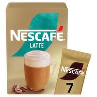 Nescafe Latte Instant Coffee 7 x 18g Sachets