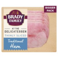 Brady Family At the Delicatessen Thinly Sliced Traditional Ham 160g