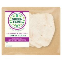 Green Farma Roasted & Carved Turkey Slices 120g