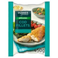 Dunnes Stores Breaded Cod Fillets 450g