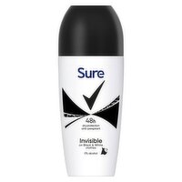 Sure Invisible Black & White Anti-Perspirant Roll On 50 ml
