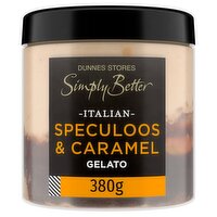 Dunnes Stores Simply Better Italian Speculoos & Caramel Gelato 380g