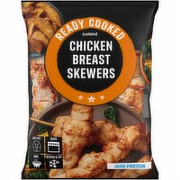 Iceland Ready Cooked Chicken Breast Skewers 340g