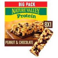 Nature Valley Protein Big Pack Peanut & Chocolate Cereal Bars 8 x 40g (320g)