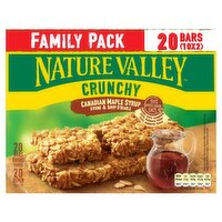 Nature Valley Crunchy Canadian Maple Syrup Family Pack 10 x 42g (420g)