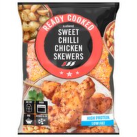 Iceland Ready Cooked Sweet Chilli Chicken Skewers 340g