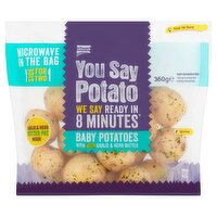 Wilson's Country You Say Potato Baby Potatoes with Irish Garlic & Herb Butter 360g