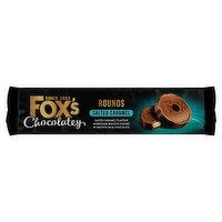 Fox's Chocolatey Biscuits Salted Caramel Rounds 130g
