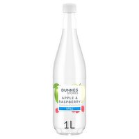 Dunnes Stores Apple & Raspberry Flavoured Still Irish Spring Water Drink 1L
