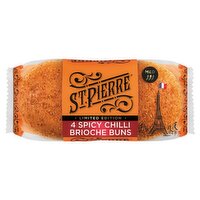 St Pierre Limited Edition 4 Spicy Chilli Brioche Buns