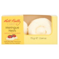 Matt Reilly Cakes Lemon Flavoured Meringue Nests 75g