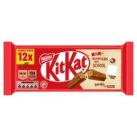 KitKat 2 Finger Milk Chocolate Biscuit Bar 12 Pack Multipack 248.8g