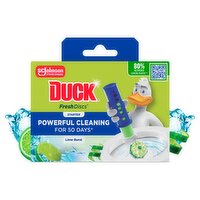 Duck Toilet Fresh Disc Holder & Refill Lime 36ml