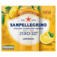 San Pellegrino Zero Lemon 6x330ml